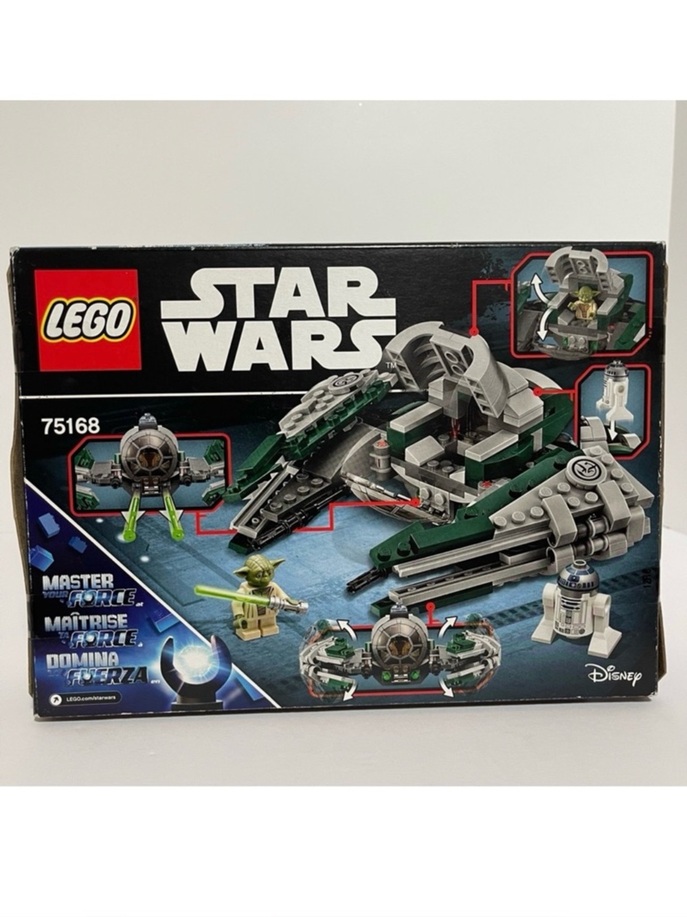 Lego 75168 Star Wars Clone Wars Yoda’s Jedi Starfighter Retired NISB Yoda R2D2